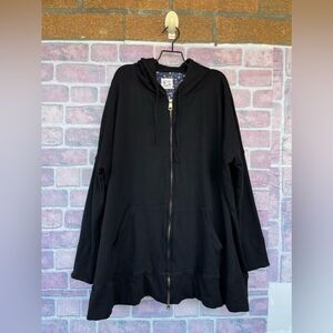 TSUMORI CHISATO oversized zip hoodie small